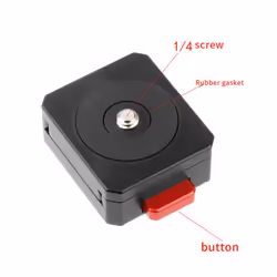 Camera Quick Release V Mount Lock QR System 1/4 for Tripod Monopod