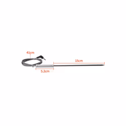 2Pack Meat Probe for TP20 TP17,with 2 BBQ Probe Holder Clip