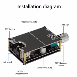 New -1001B Mono 100W Bluetooth 5.1 Audio Power Amplifier