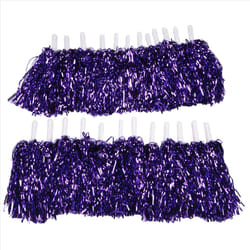 24Pcs Cheerleading Pom Poms for Adults Kids Cheerleaders