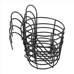 4Pcs Hanging Railing Pot Holders Plant Iron Racks Small