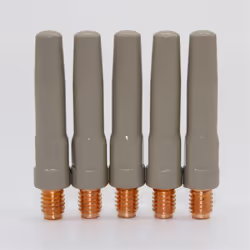 10PCS Anti-welding Slag Welding Wire Feeding Tips 8.8x40x1.2mm