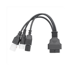 For 3Pin / 4Pin 6Pin OBD Cable OBD2 3 In 1 Plug Adapter