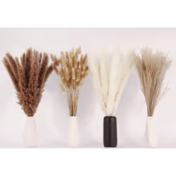 100 PCS Dried Pampas Grass Decor Bouquet for Wedding Boho Decor