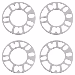 4Pcs Wheel Spacers 5mm for 4X100 4X114.3 5X100 5X108 5X114.3 5X120