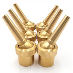 6pcs 1/2inch DN15 Brass Fountain Nozzle