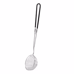 Stainless Steel Colander Sieve,with Handle for Hot Pot Eating Soup