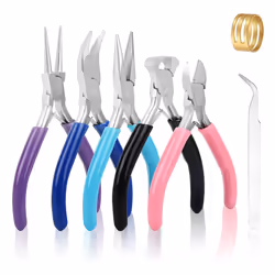 5 Pack Jewelry Making Pliers Tools for Jewelry Repair Crafts