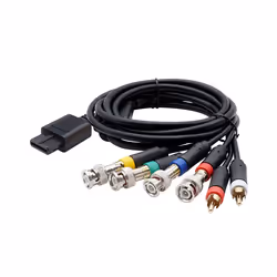 RGB/RGBS Cable for N64 SFC SNES Video Consoles Composite Cable