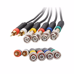 RGB/RGBS Cable for N64 SFC SNES Video Consoles Composite Cable