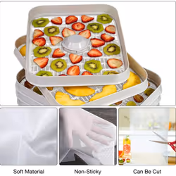 Dehydrator Sheet for Food Dehydrator,10 Pcs 29X37cm