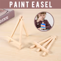 24 Pack Mini Wood Display Easel Wood Easels Set For Paintings Craft