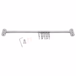 Kitchen Rail Rack Hanging Rack Stainless Steel 7 Sliding Hooks