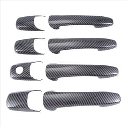 Carbon Fiber Car Door Handle Cover for Cover Trims with Holes