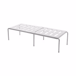 Kitchen Shelf Organizer, with Retractable, Plastic Organizers White