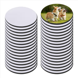 35Pcs Round Sublimation Blank Coasters Sublimation Blank Cup Mat
