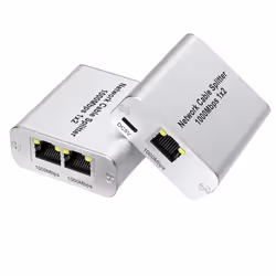 Ethernet Splitter 1 to 2 High Speed Gigabit Ethernet Switch