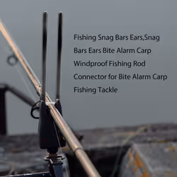 Fishing Snag Bars Ears,Snag Bars Ears Bite Alarm Carp Windproof