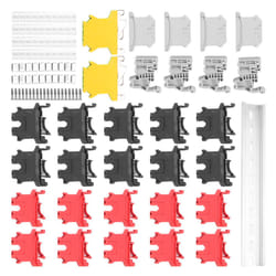 DIN Rail Terminal Blocks Kit Terminal+Ground Blocks+Aluminum Rail