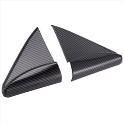Carbon Fibre Car Interior A-Pillar Speaker Horn Cover Trim Frame