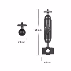 Motorcycle Bike Camera Holder Handlebar Rearview Mirror Mount Bracket