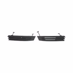 1Pair Car Front Bumper Tow Hook Cover Cap for