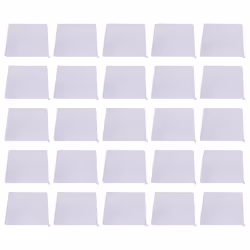 25 PCS Drain Hair Catcher Disposable Catcher (6Inch Regular Square)
