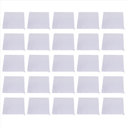 25 PCS Drain Hair Catcher Disposable Catcher (6Inch Regular Square)