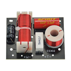 ES302 2 Ways Audio Crossover Treble+Bass Frequency for Home Theater