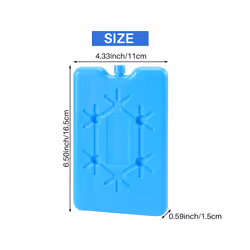 Ice Packs for Lunch Box - Long-Lasting Cool Packs for Coolers, 8Pack