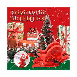 2 Pcs Tabletop Gift Wrapping Tool, Christmas Wrapping Tape Dispenser