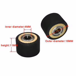 5pcs HQ Pinch Roller 4x11x16mm Plotter Cutter Roller