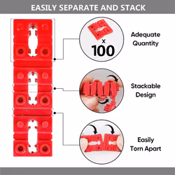 Switch & Receptacle Spacer Outlet Spacers for Electrical Box, 100Pcs