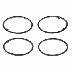 4Pcs Car Dashboard Air Conditioner Air Vent Frame for Focus,A