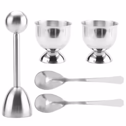 Egg Cracker Topper Set  Soft Hard Boiled Eggs Separator Tool