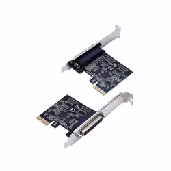 High Quality Parallel Port DB25 25Pin Pcie Riser Card