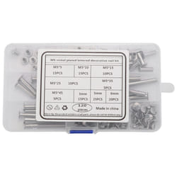 Chicago Screw Binding Screws Posts Assortment Kit (120Pcs,M5)