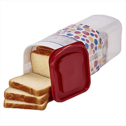 Bread Box Plastic Fresh-Keeping Toast Storage Holder with Lid,D