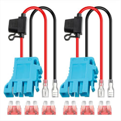2Pack 12 AWG Wire Harness Connector Replacement with Fuse