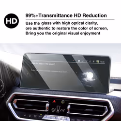 For - G05 X3 G02 X4 2022 12.3-Inch Navigation Tempered Glass Film