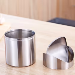 Mini Trash Can for Desk with Lid Desktop for Office Bathroom Kitchen