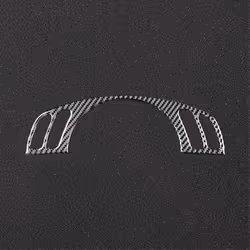 Carbon Fiber for X5 E53 Car Steering Wheel Buttons Cover Trim