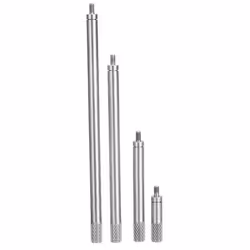4Pcs Dial Indicator HSS Extension Stem Rod 25/50/75/100mm Length M2.5