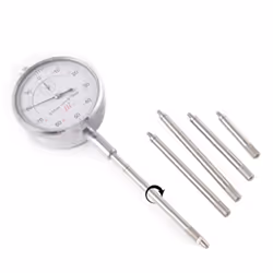 4Pcs Dial Indicator HSS Extension Stem Rod 25/50/75/100mm Length M2.5