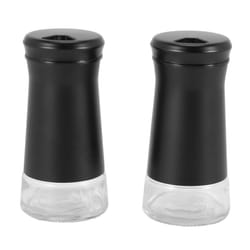 Pepper Shakers with Pour and Pepper Dispenser for Sea Salts 2Pcs
