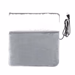 USB Charging Electric Foot Heating Pad Universal Soft Plush Washable