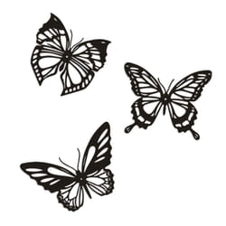 3Pcs Butterfly Metal Wall Decor Farmhouse Home Office Bedroom Decor