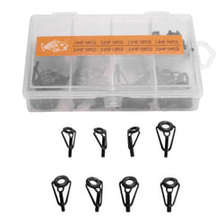 80Pcs Fishing Rod Tip Kit Stainless Steel Ceramic Tips for Fishing
