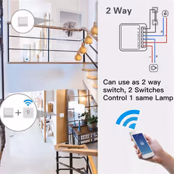 Smart Home Switch Tuya Smart Zigbee Wireless Switch Home