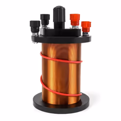 Demonstration Induction Coil with Primary Coil, Secondary Coil